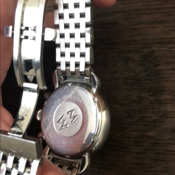 Michele CSX Watch with Silver Strap main image 5